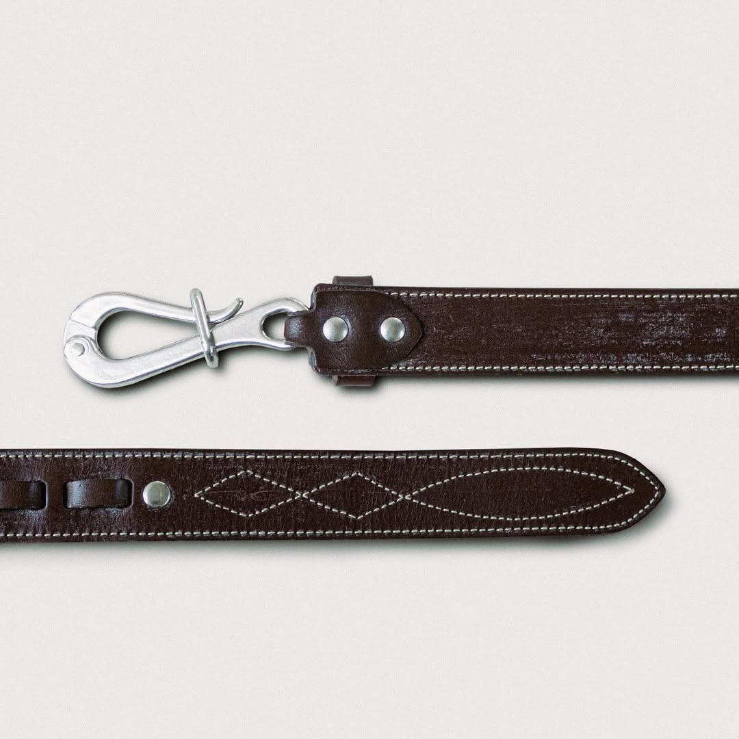 Pelican Hook Leather Sailing Belt